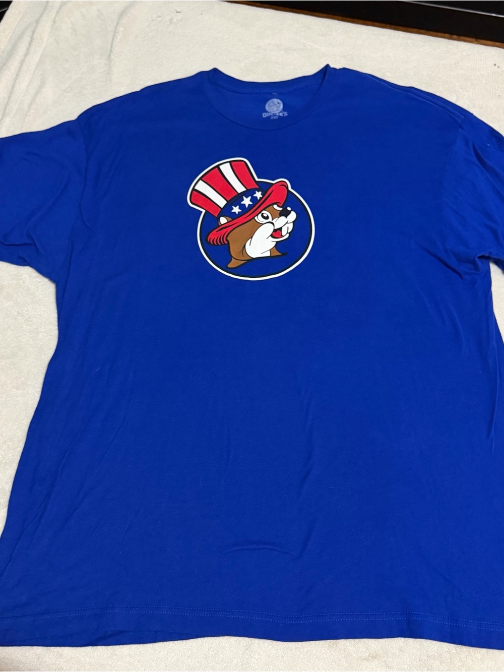 Buc-ee’s Men’s 2XL Patriotic Graphic T-Shirt USA Beaver Short Sleeve Tee